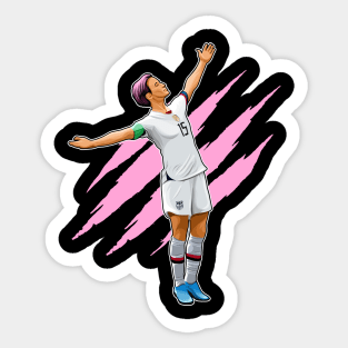 Megan Rapinoe Iconic #15 Claw Sticker